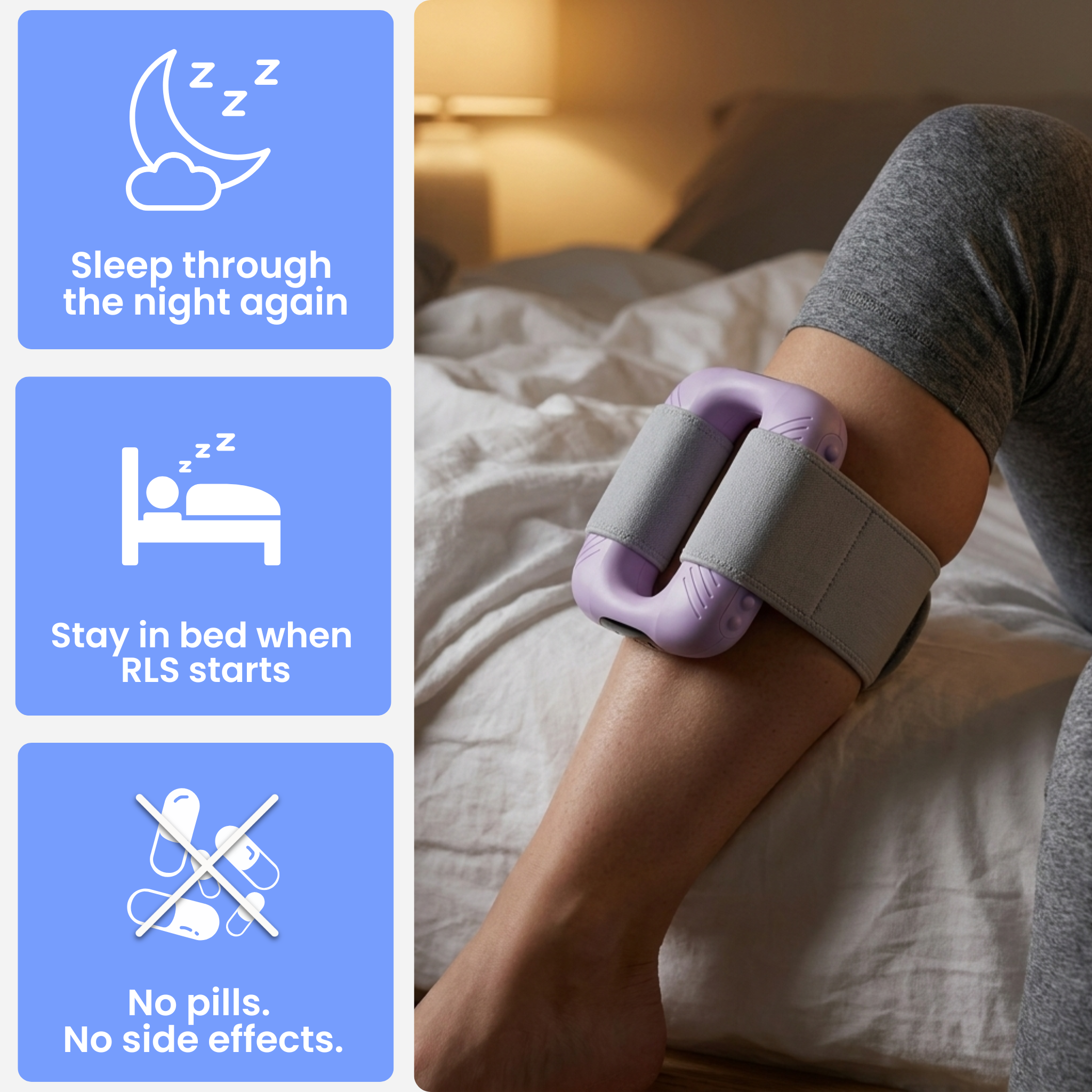 Vaebo™ Pro Mini - Stay in Bed When RLS Starts
